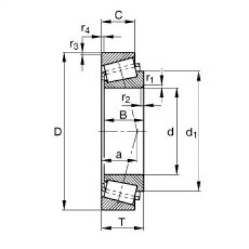 Bearing 33016 FAG