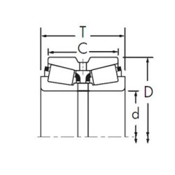 Bearing 33287/33472DC+X1S-33287 Timken