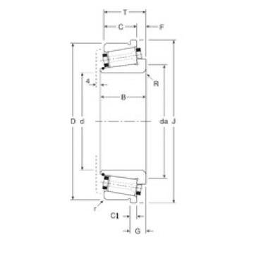 Bearing 87045/87080C Gamet