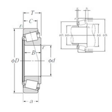 Bearing 33017U NTN