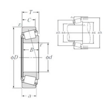 Bearing 4T-02875/02820 NTN