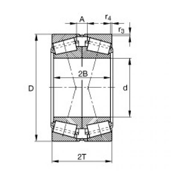 Bearing 33122-N11CA-A110-130 FAG #1 image