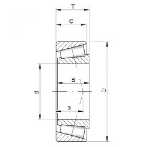 Bearing 33022 ISO #1 image