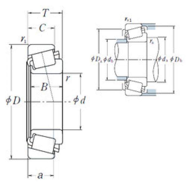 Bearing 336/332 NSK #1 image