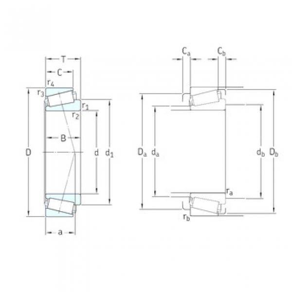 Bearing 4580/2/4535/2/Q SKF #1 image