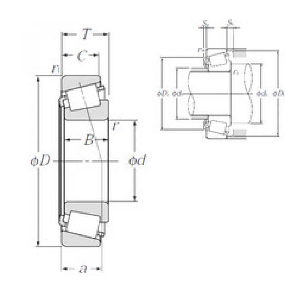 Bearing 33015U NTN #1 image