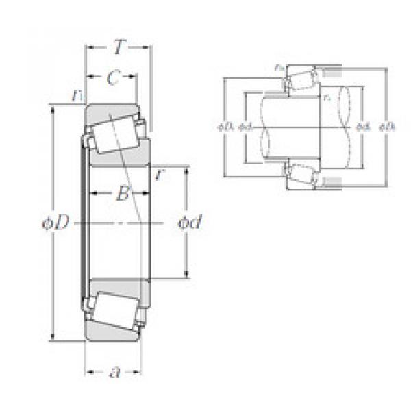 Bearing 4T-07079/07196 NTN #1 image